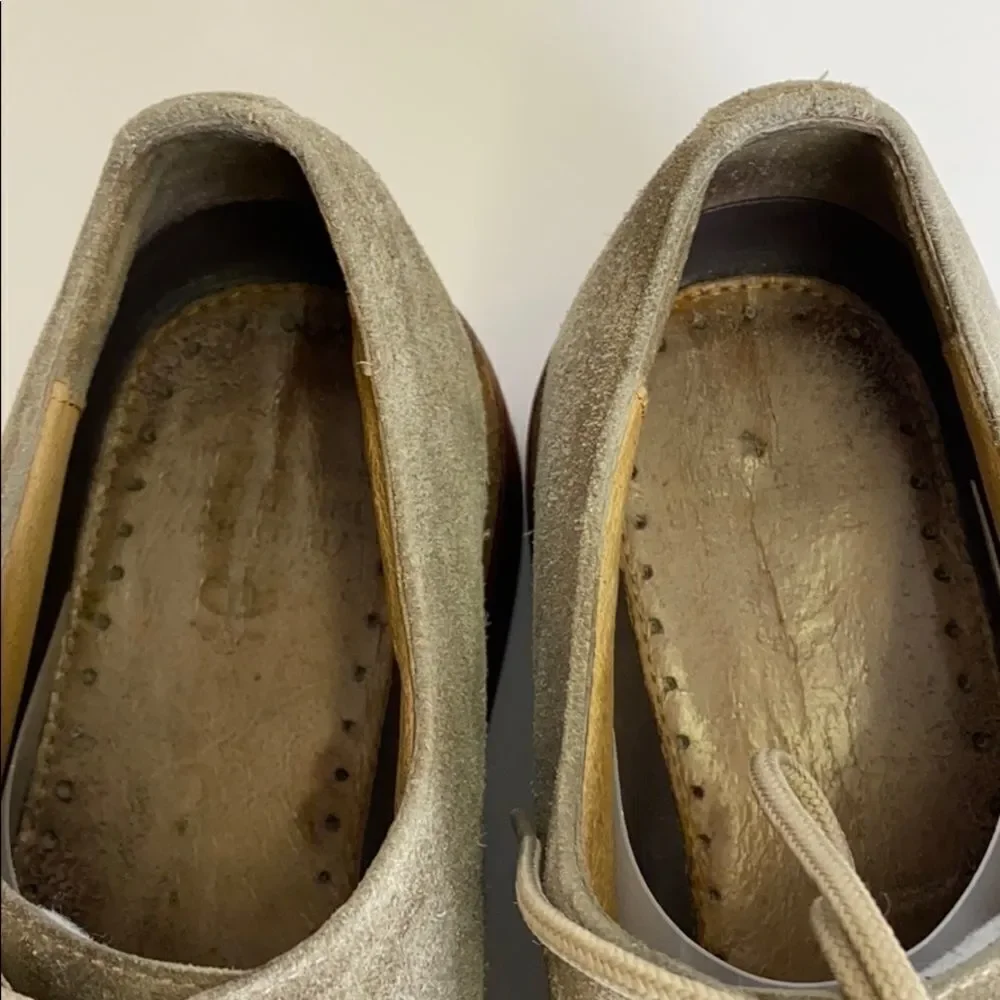 ‎Brooks Brothers Suede Oxford Bucks Shoes B28